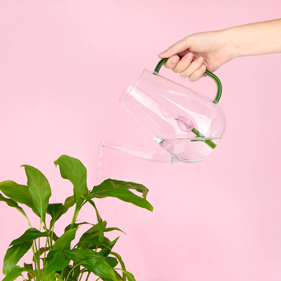 1L Tulip Glass Watering Can