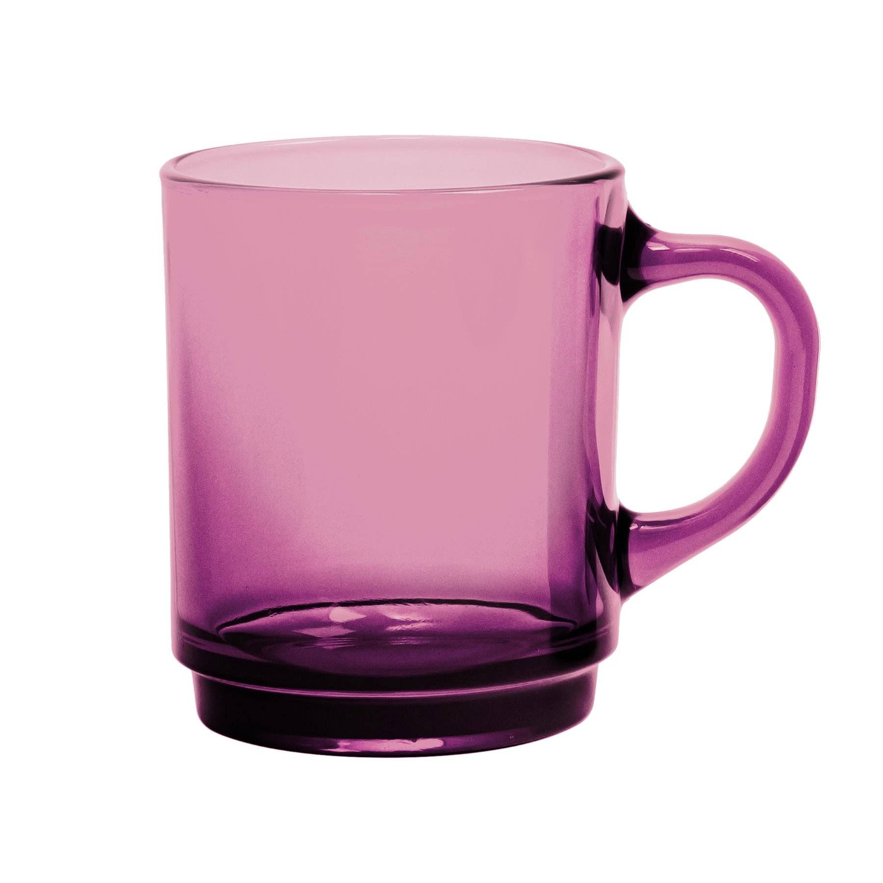 Versailles Coffee Glass Plum