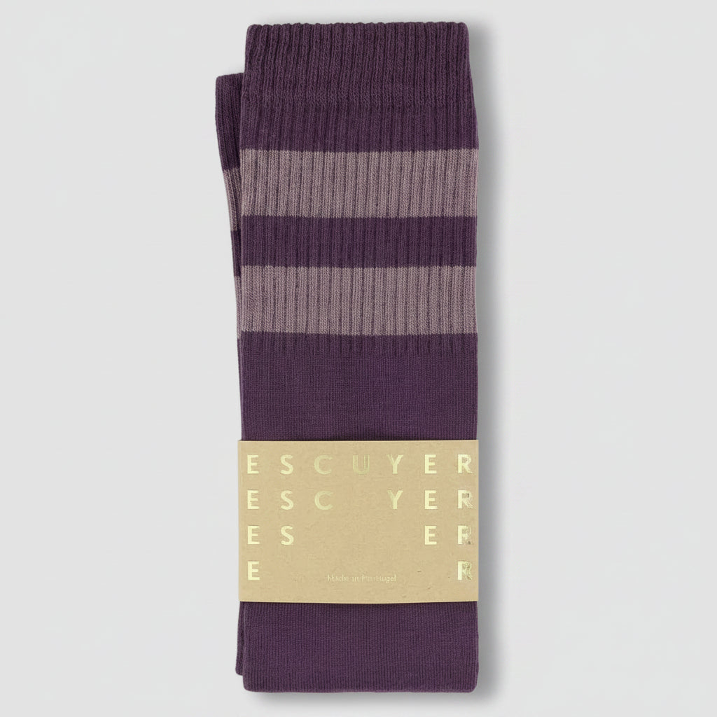 Unisex Tube Socks - Purple: UK 6/10
