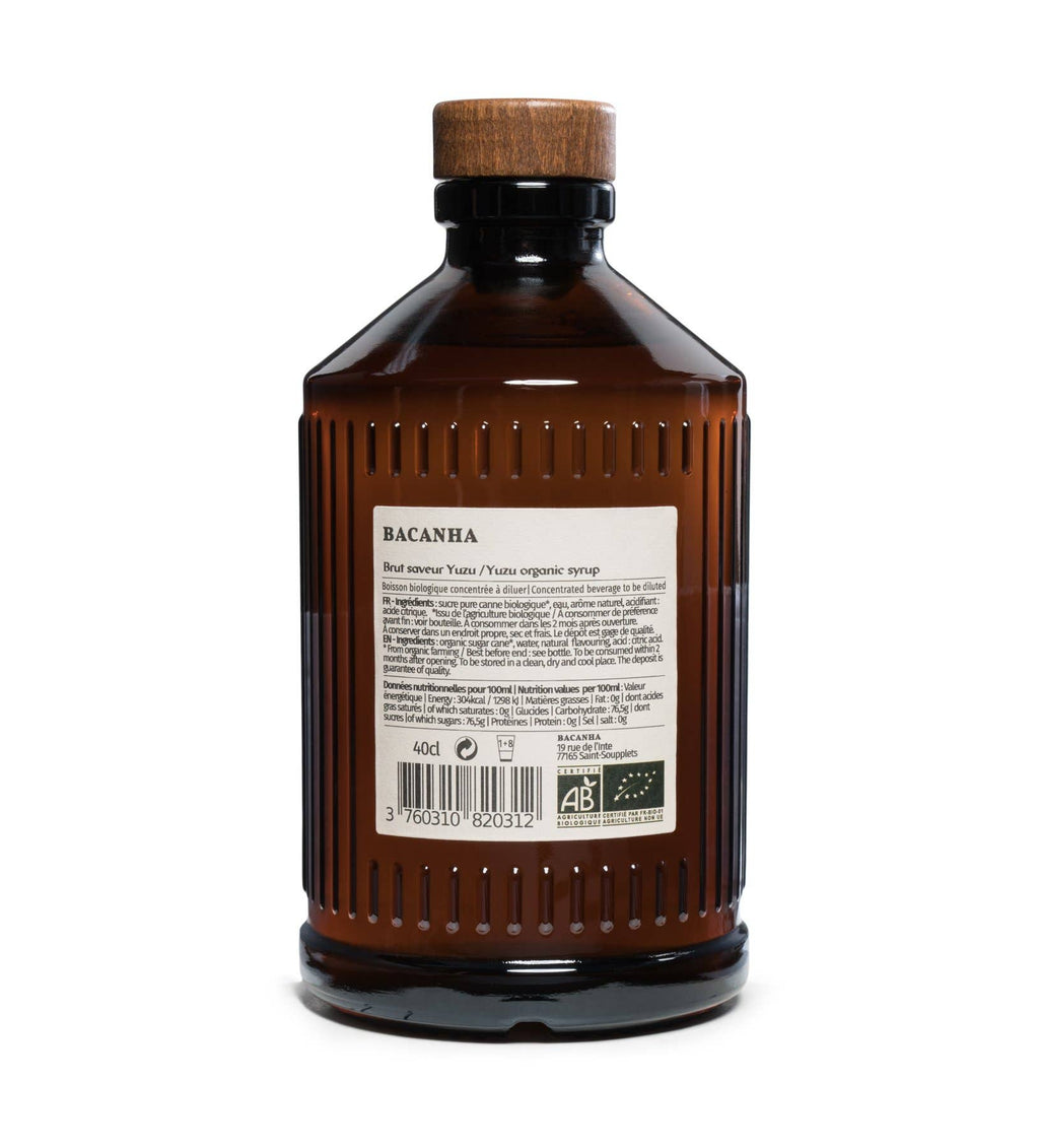 Bacanha Yuzu Syrup
