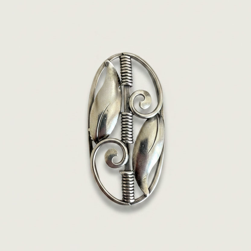 Danish Silver Brooch