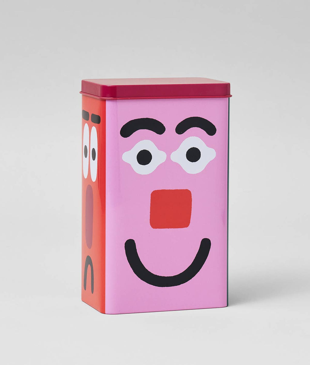 Faces Kitchen Storage Tin