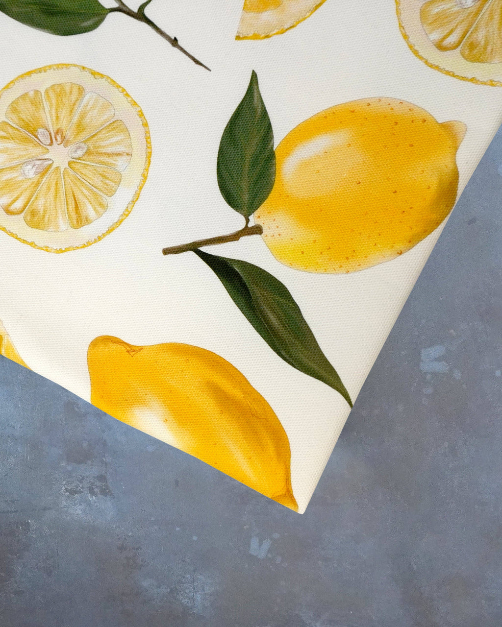 Lemon Tea Towel 100% Cotton