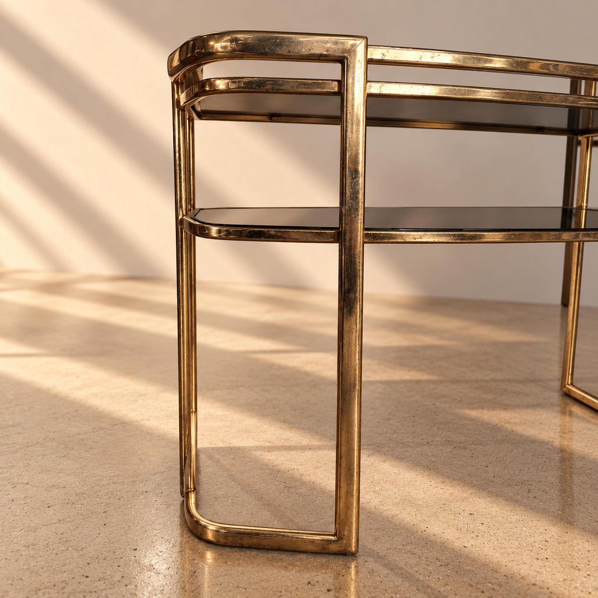 Milo Baughman for Morex, Italy Console