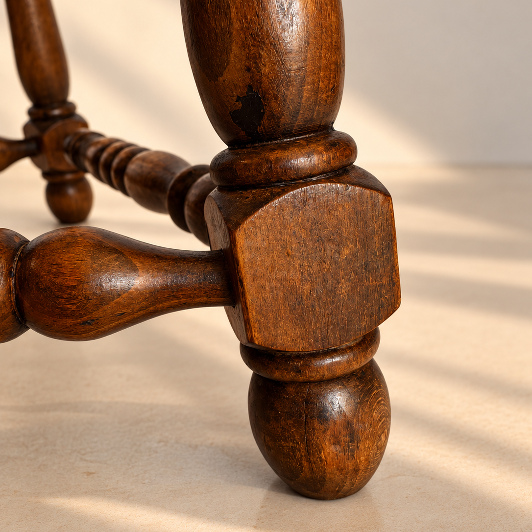 French Rush Fireside Stool
