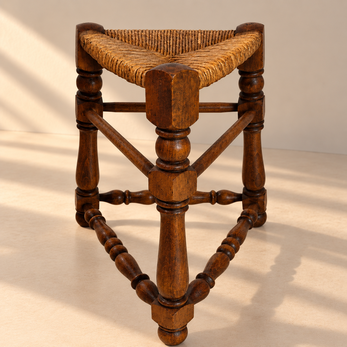 French Rush Fireside Stool