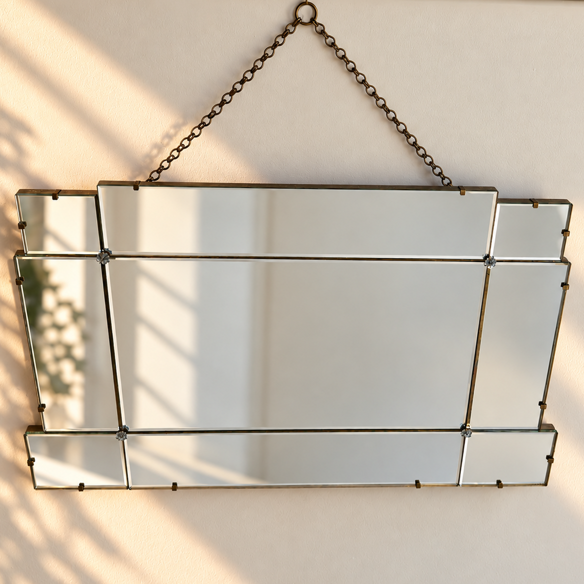 Art Deco Sectional Mirror