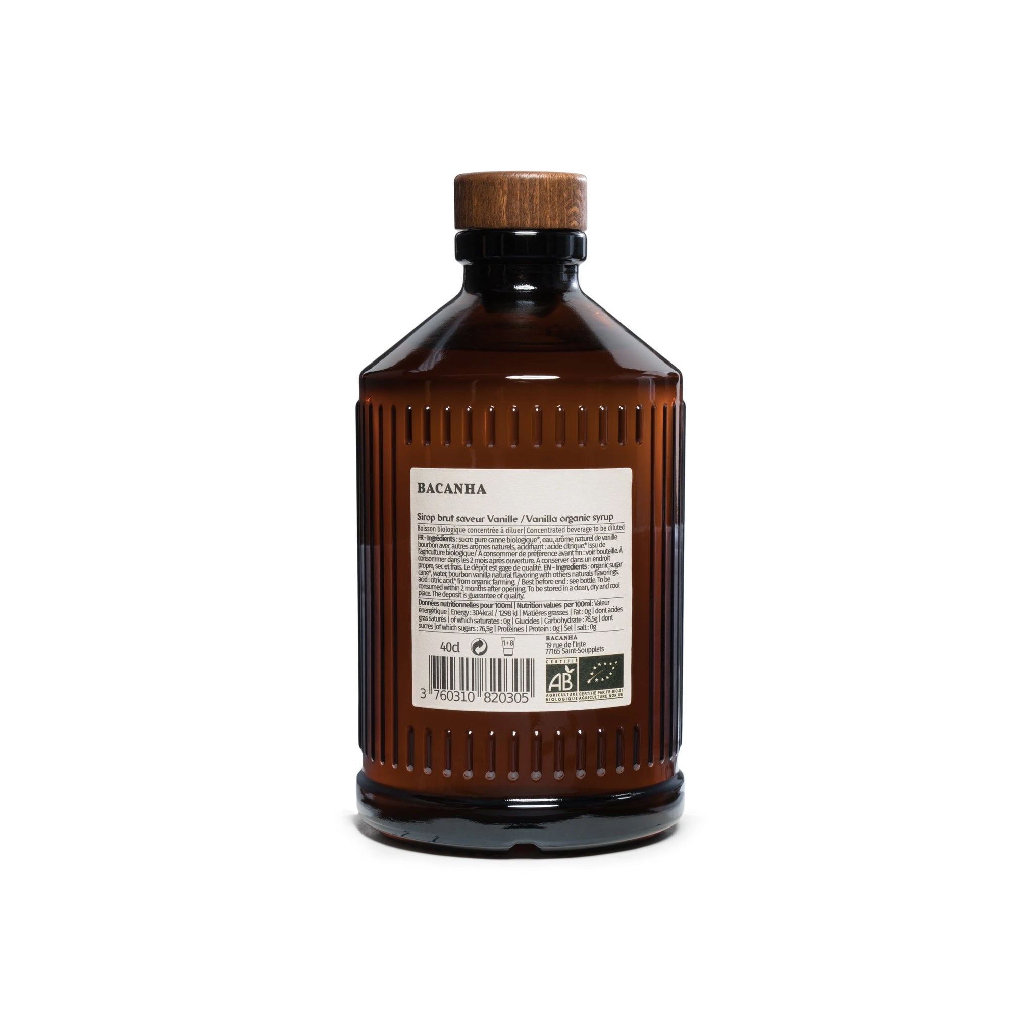 Bacanha Vanilla Syrup