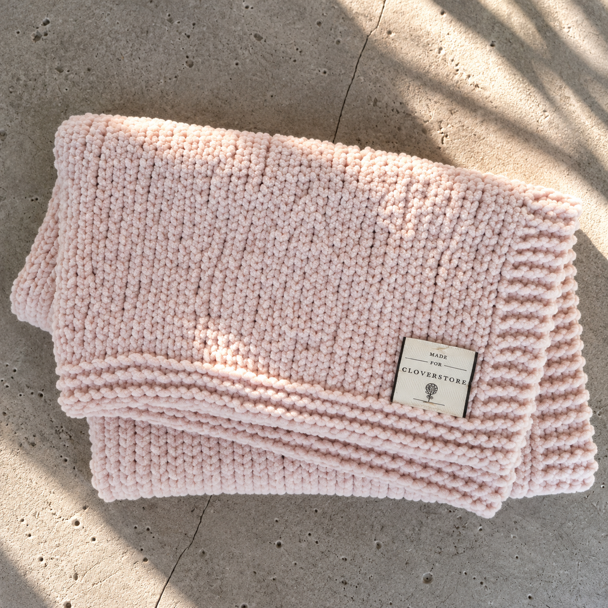 Cloverstore Children's Blanket (Blush Pink)