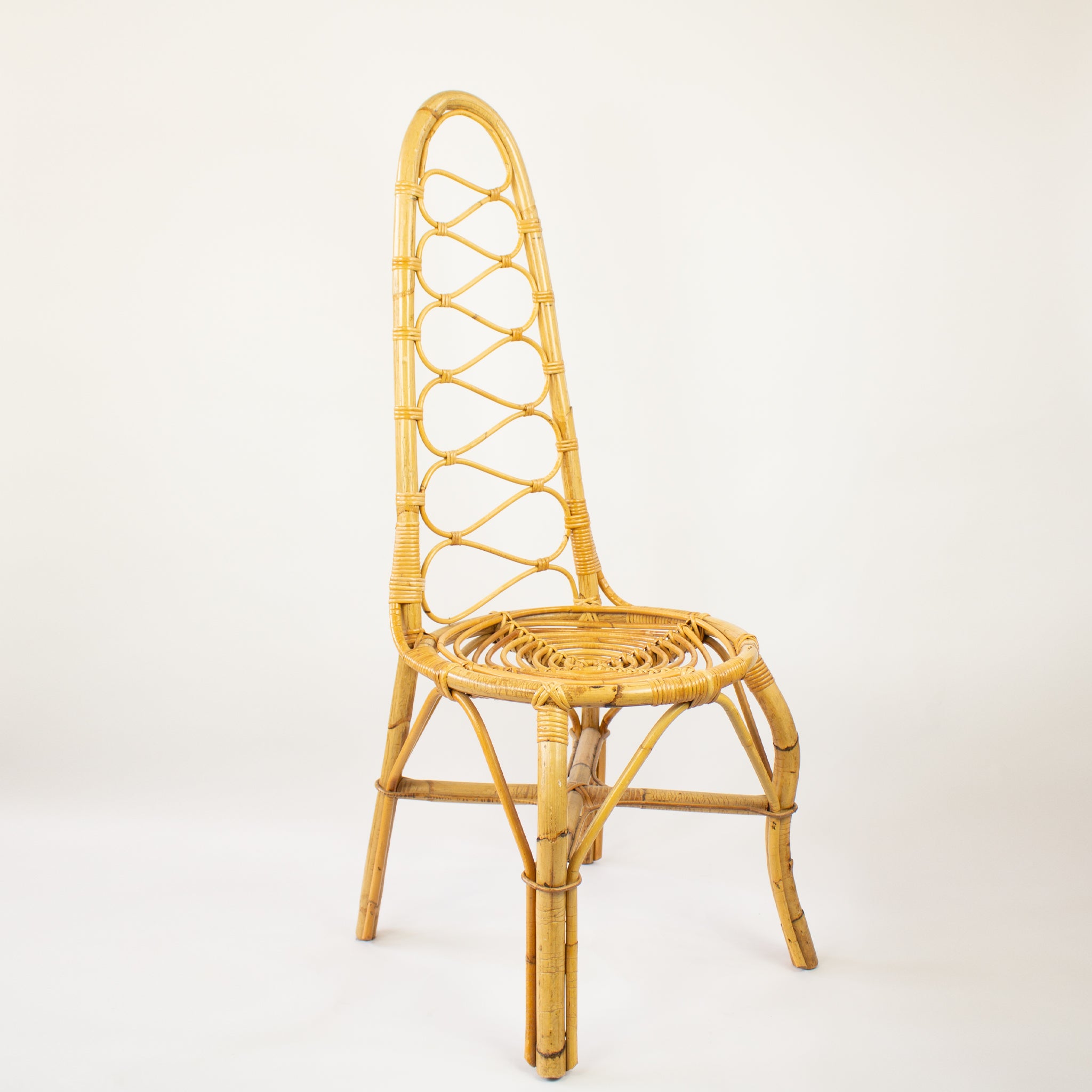 Bonacina bamboo High Back Chair