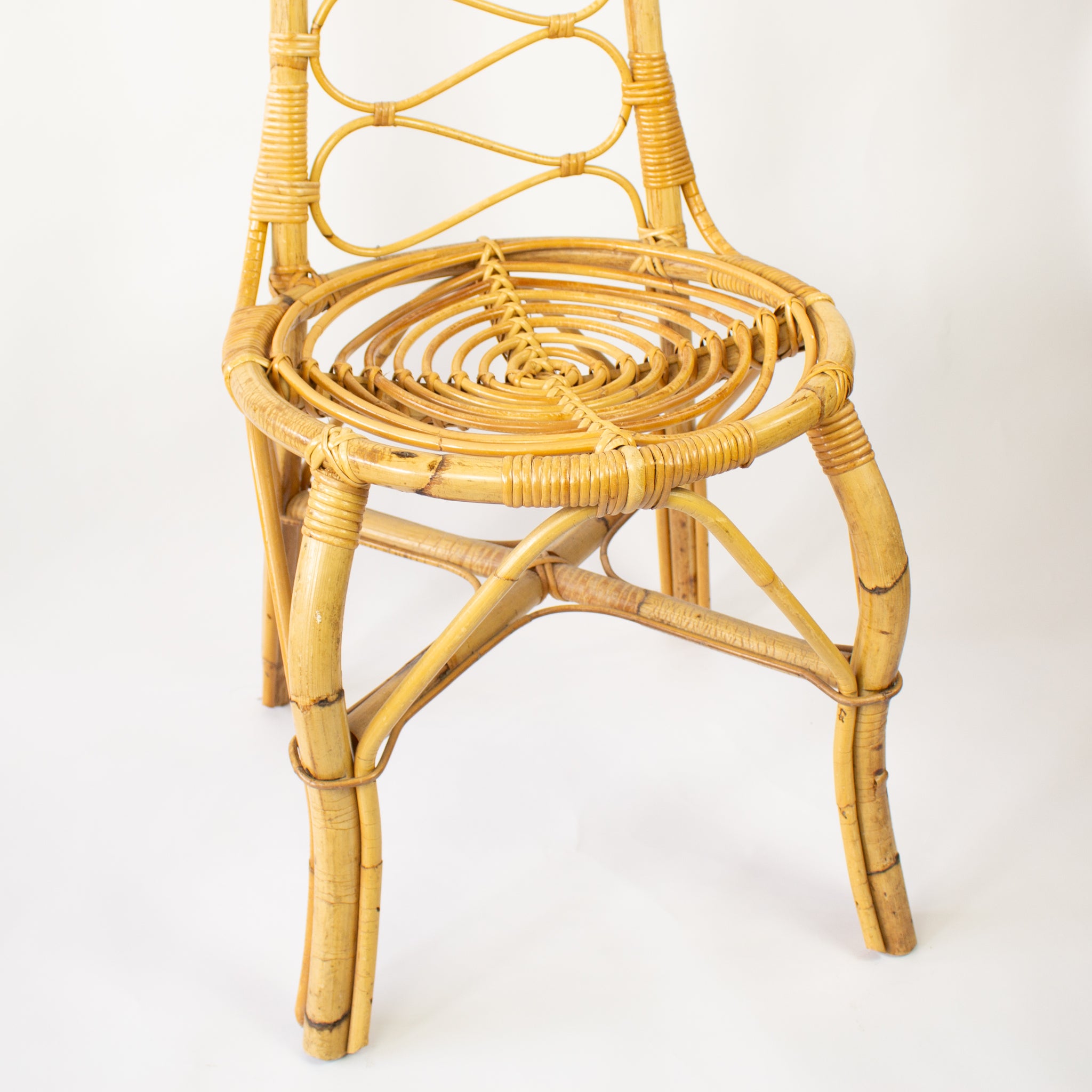 Bonacina bamboo High Back Chair