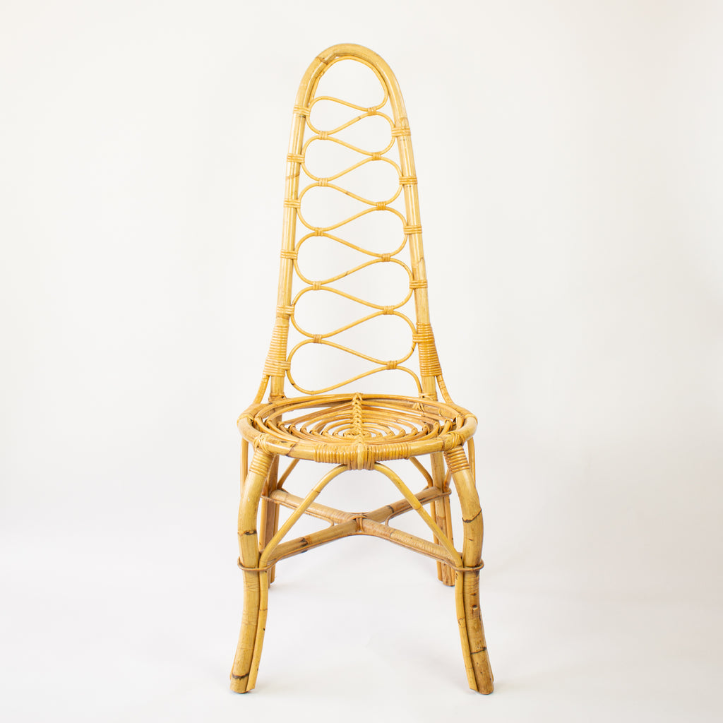 Bonacina bamboo High Back Chair