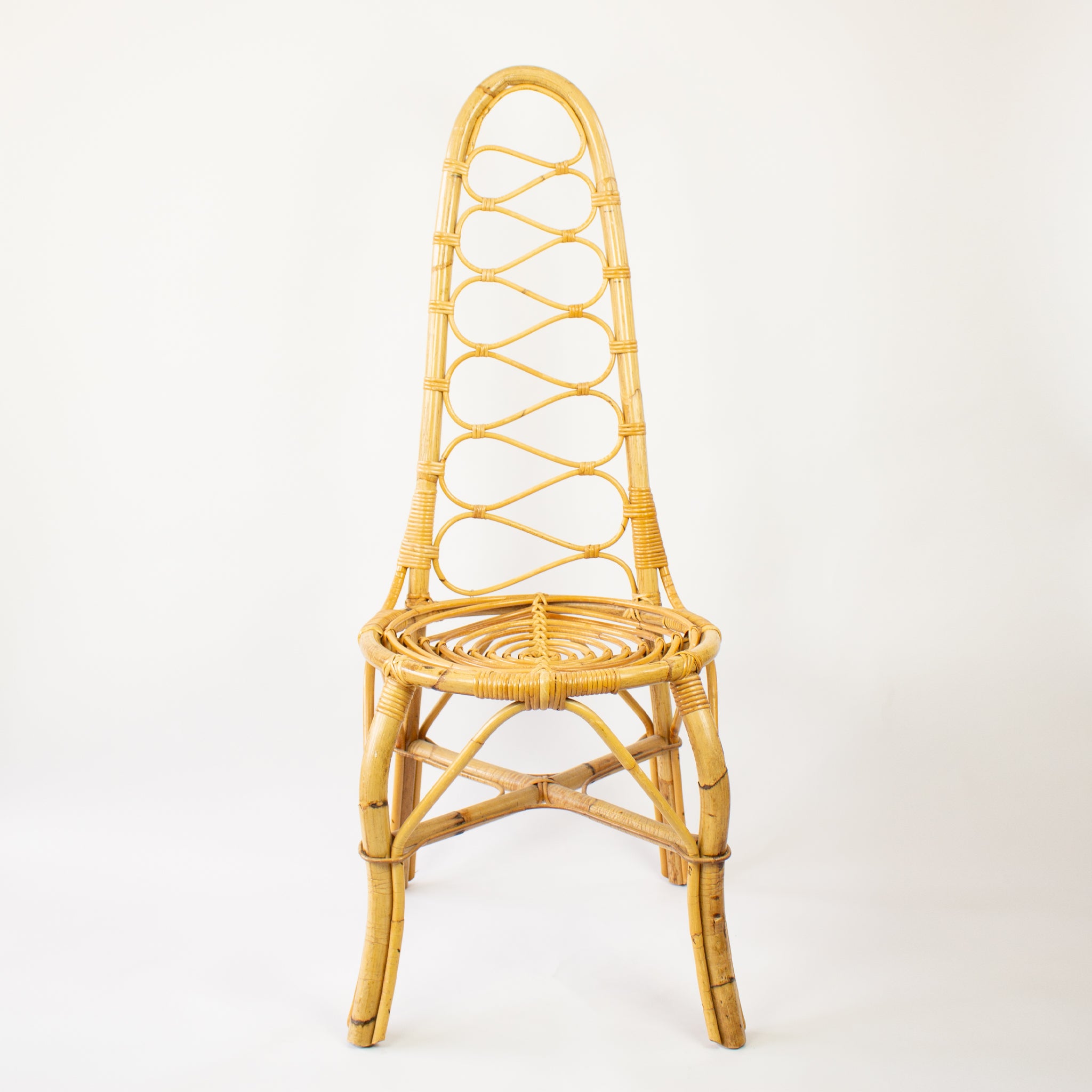 Bonacina bamboo High Back Chair