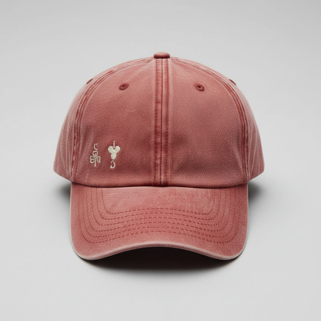 Cloverstore Baseball Cap Washed Red