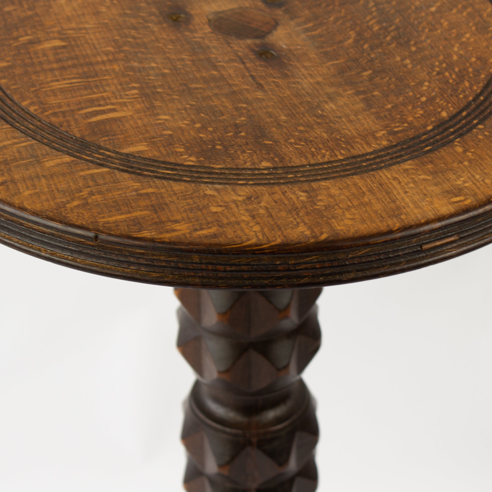 Brutalist Side Table (att. to Charles Dudouyt)