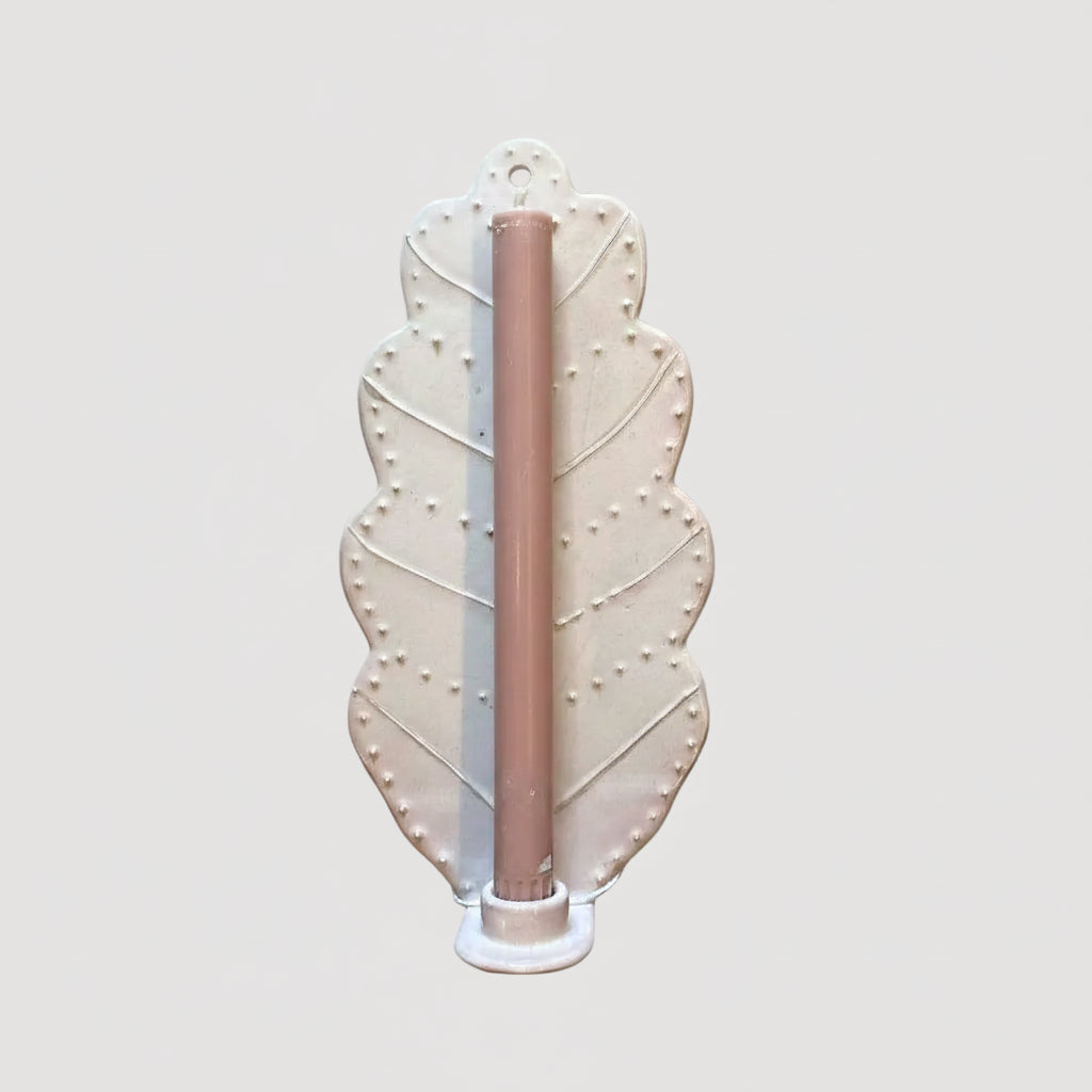 Ceramic Candle Wall Sconce