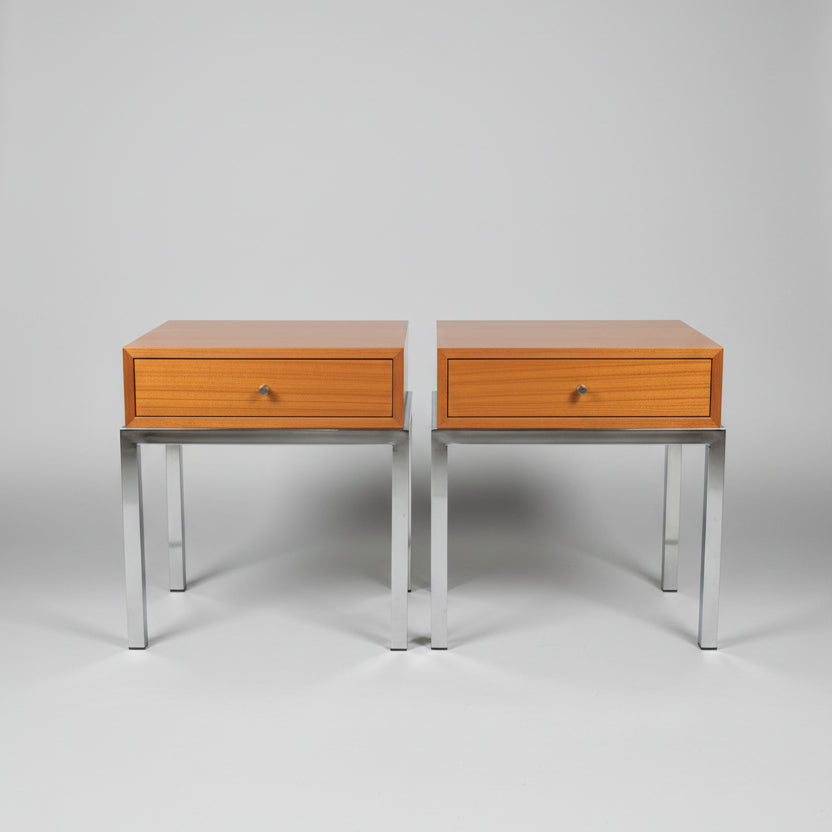 Italian Cherrywood Bedside Tables