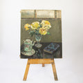 “Yellow Roses” by Nicole Rosendahl Oil on Canvas