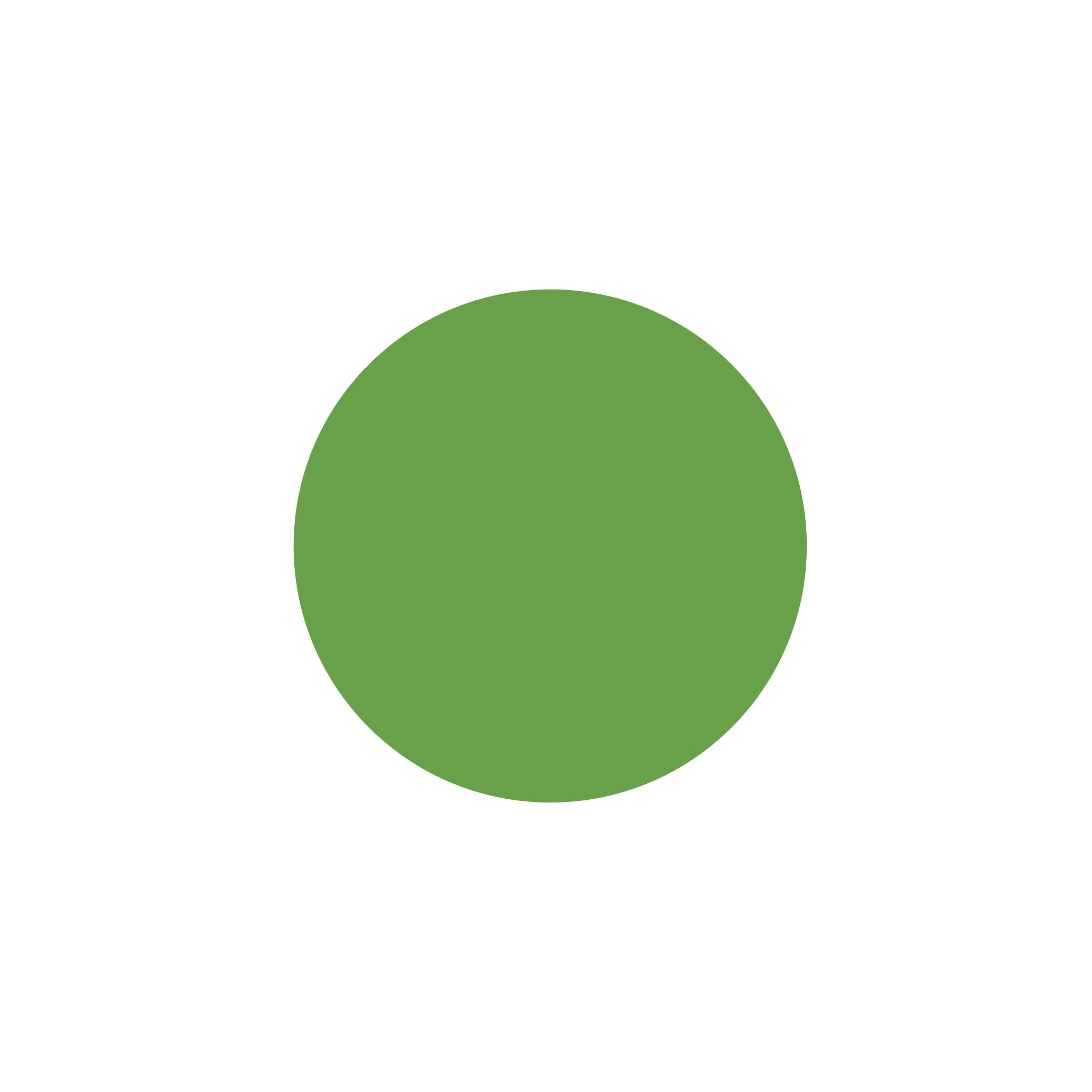 Fair trade Dinner Candle Grass green