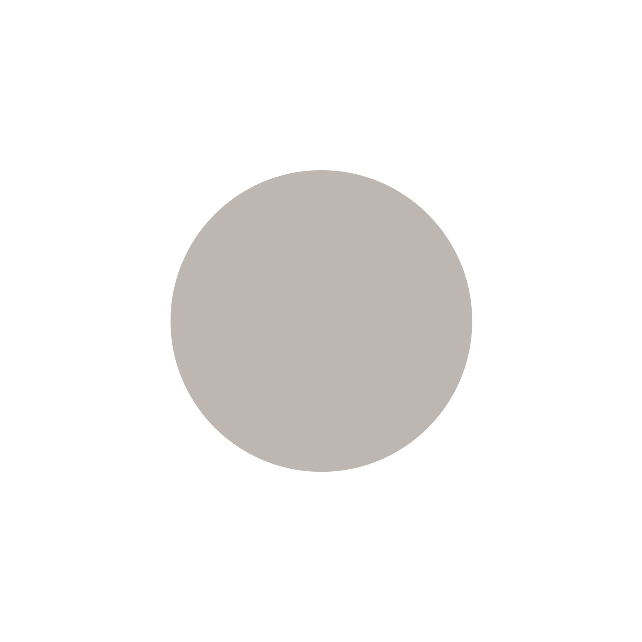 Fair trade Dinner Candle Gull grey