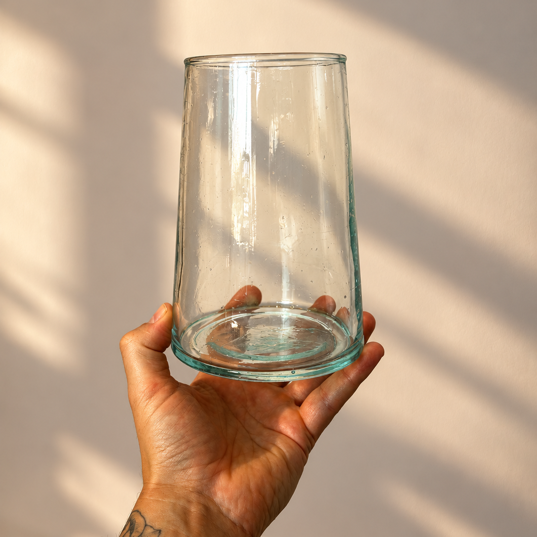 Recycled Glass Vase