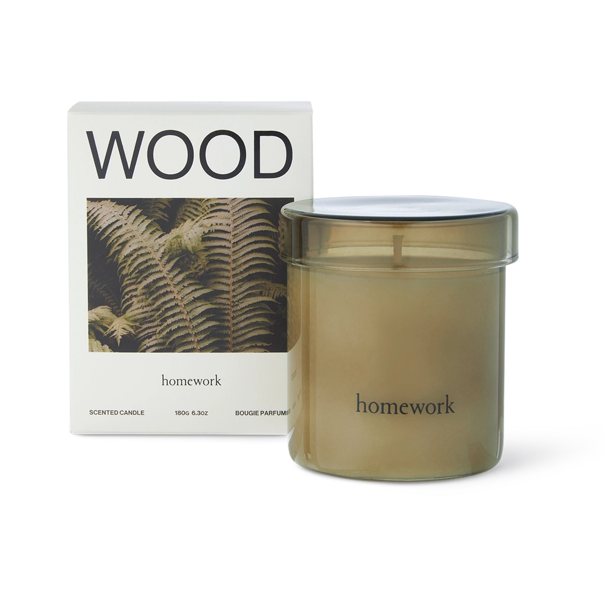 Homework Candle Wood