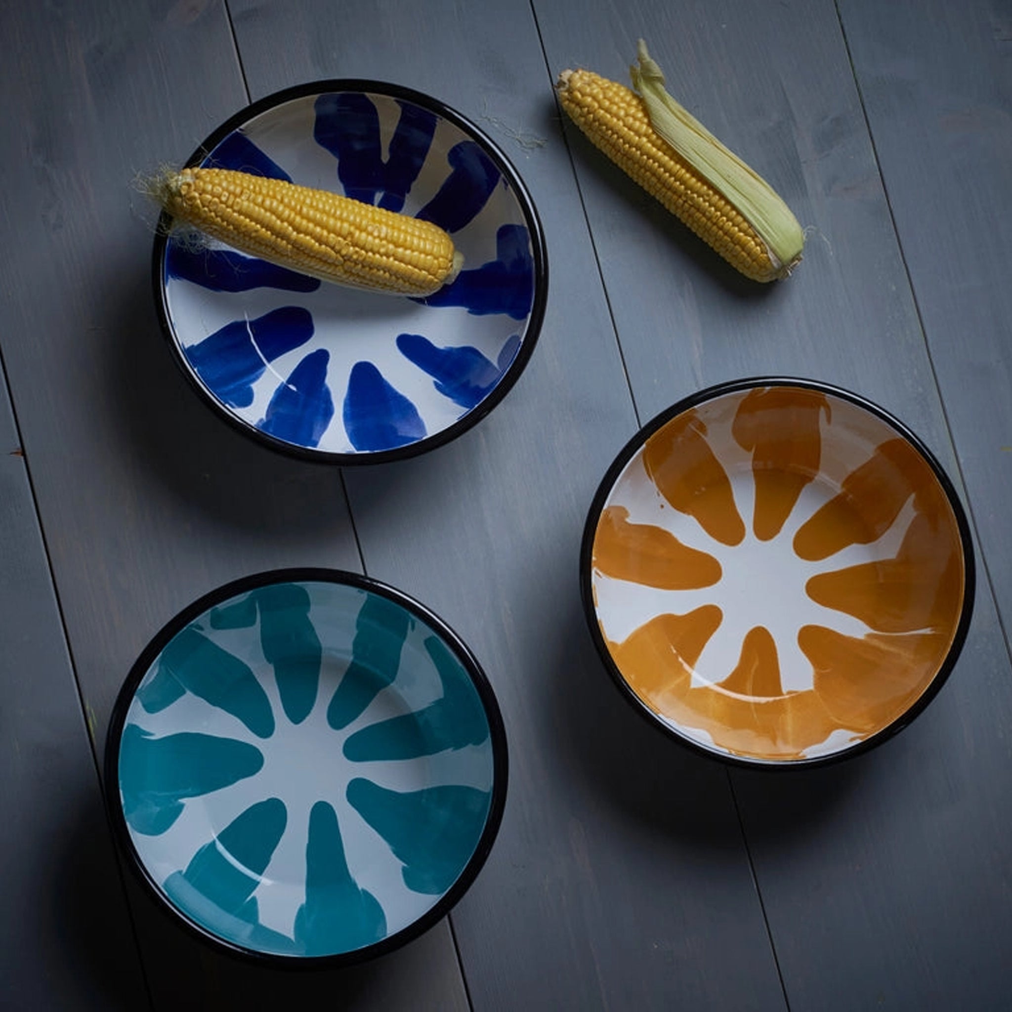 Kapka Enamel Salad Bowl