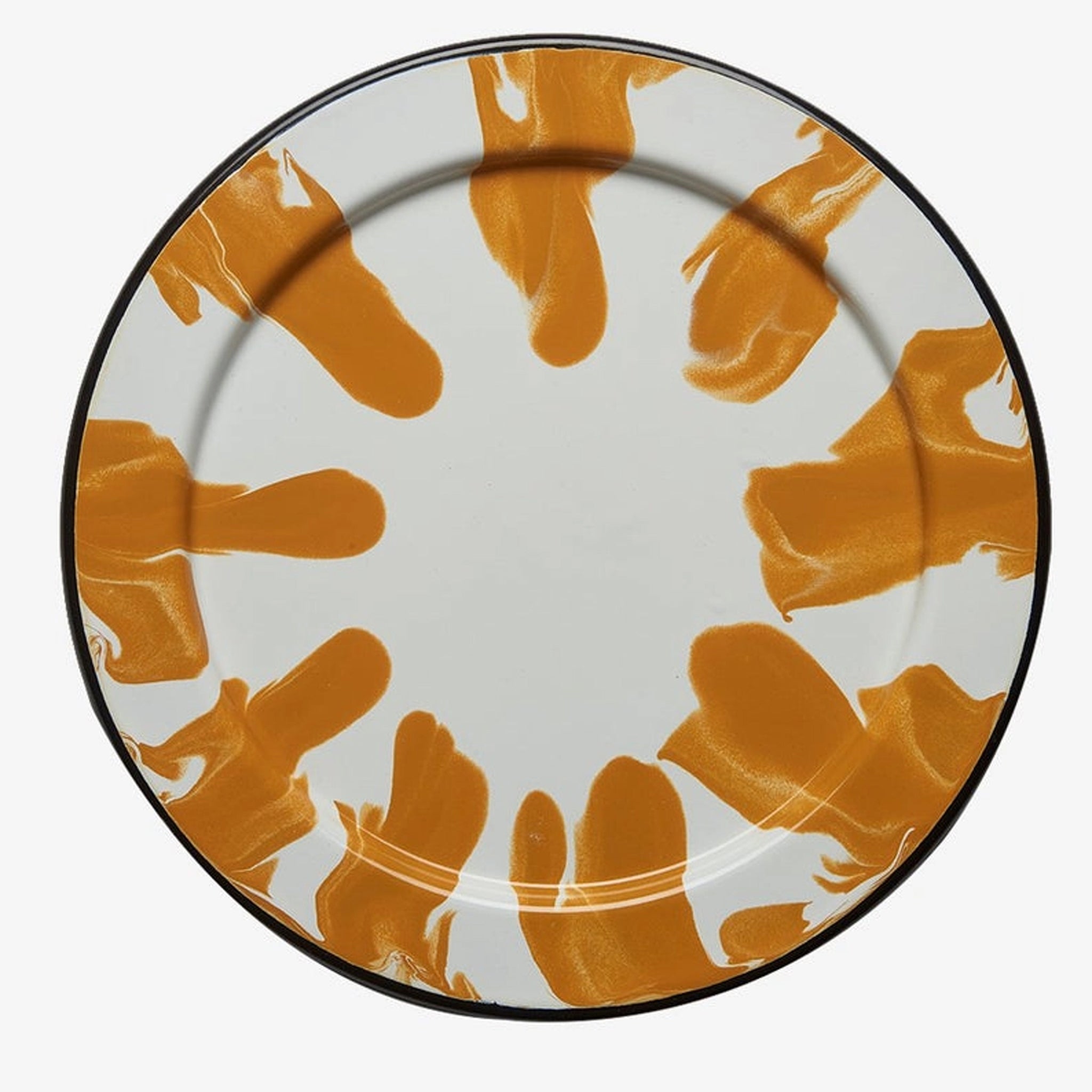 Kapka Enamel Serving Plate / Charger