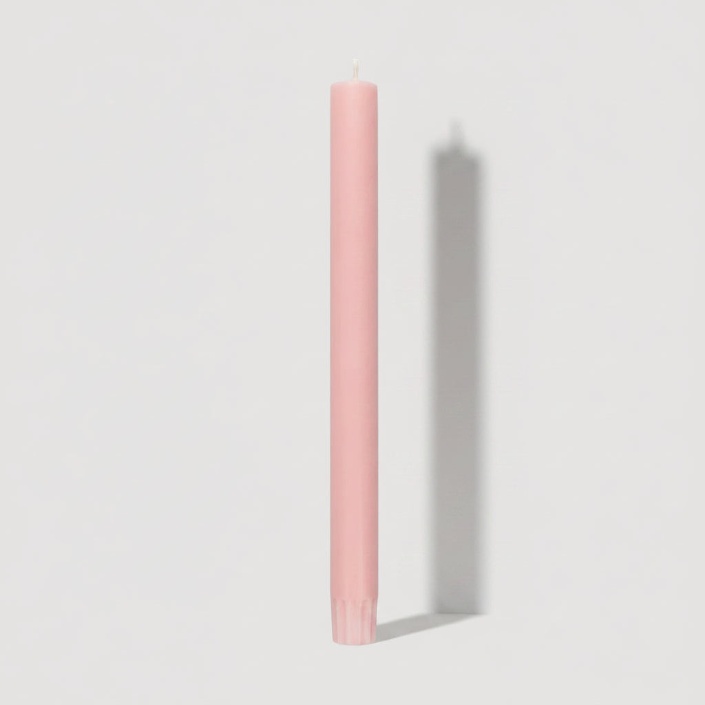 Fair trade Dinner Candle Orchard pink