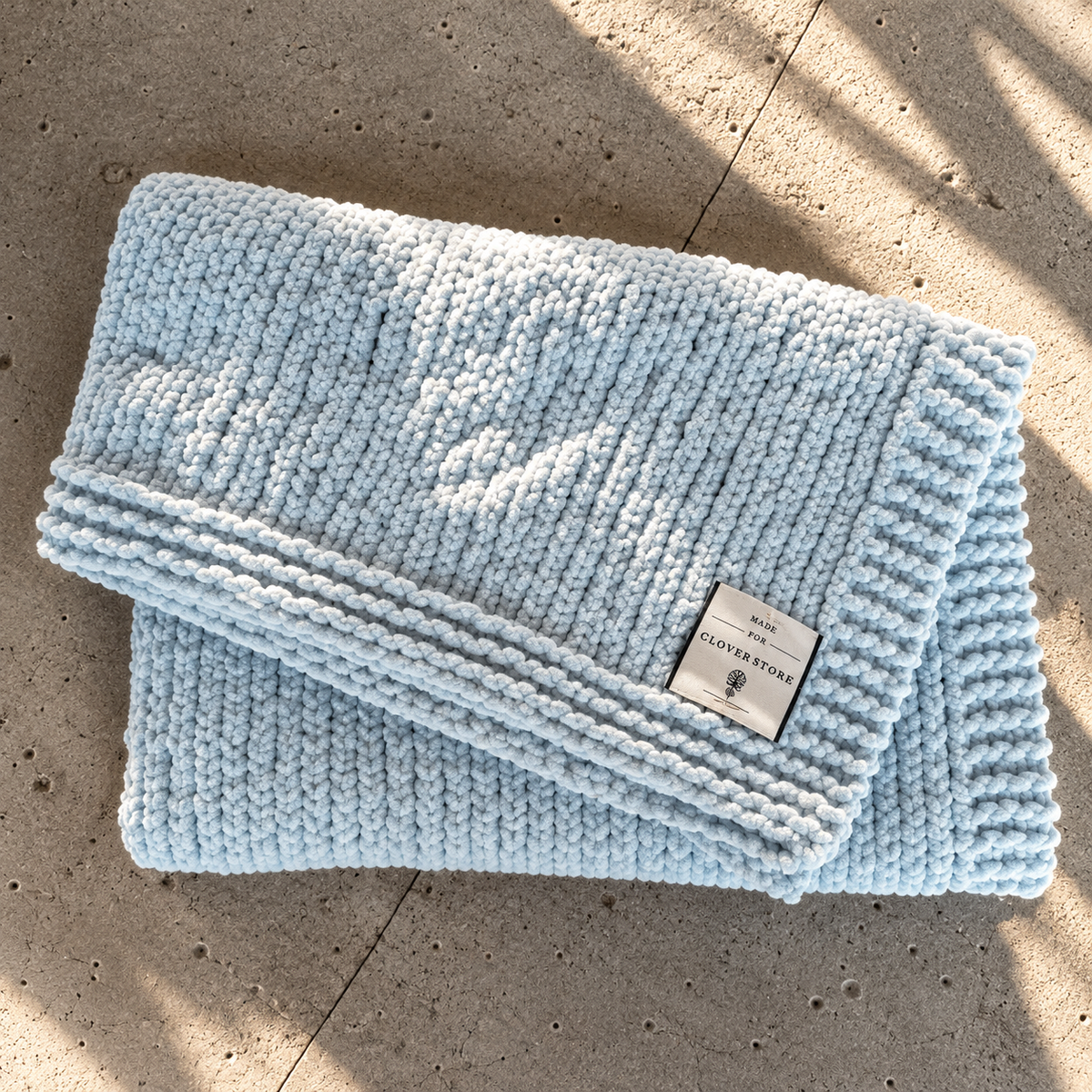Cloverstore Children's Blanket (Blaby Blue)