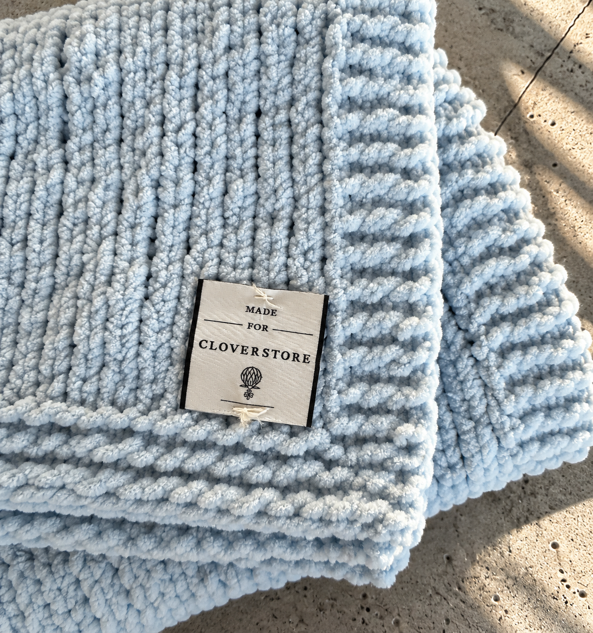 Cloverstore Children's Blanket (Blaby Blue)