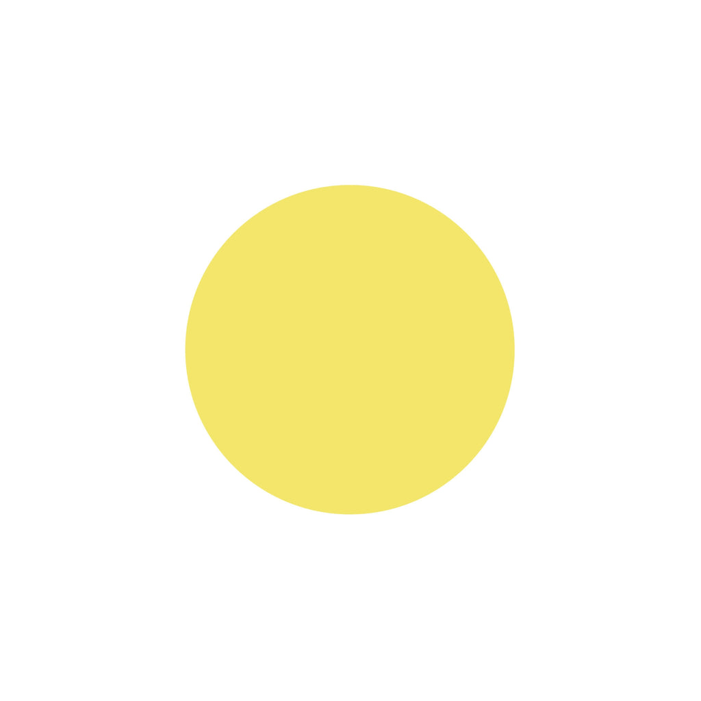 Fair trade Dinner Candle Primrose yellow
