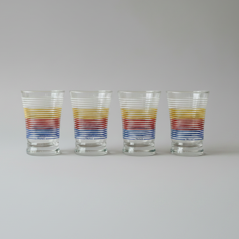 French Tumblers x4