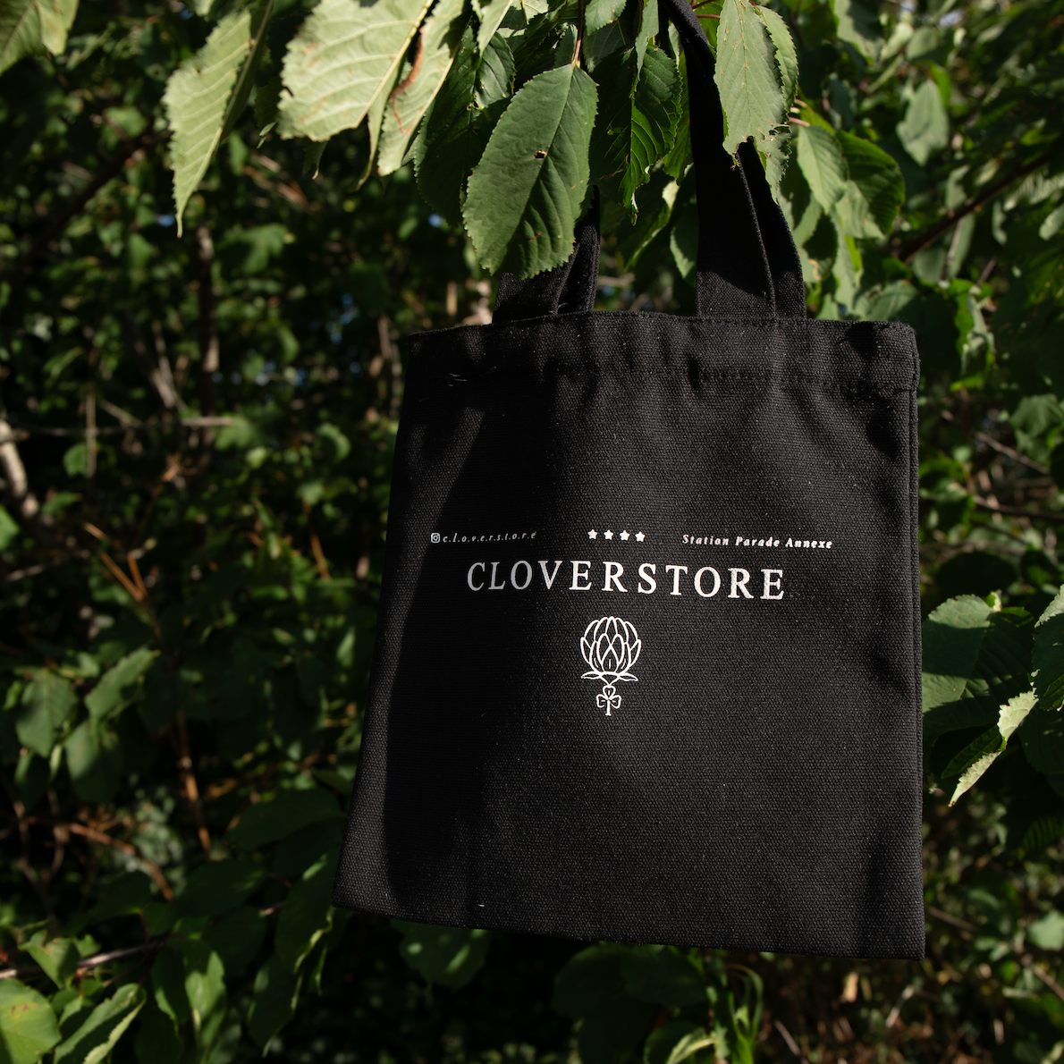 Cloverstore Small Tote Black