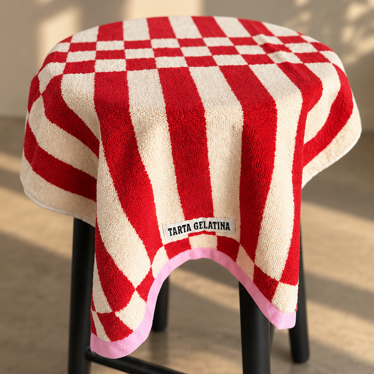 Clubhouse Hand Towel Red