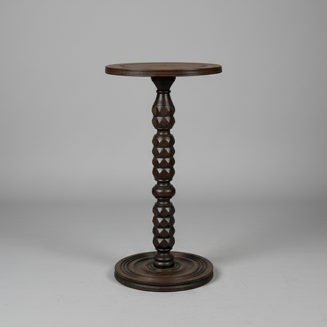 Brutalist Side Table (att. to Charles Dudouyt)
