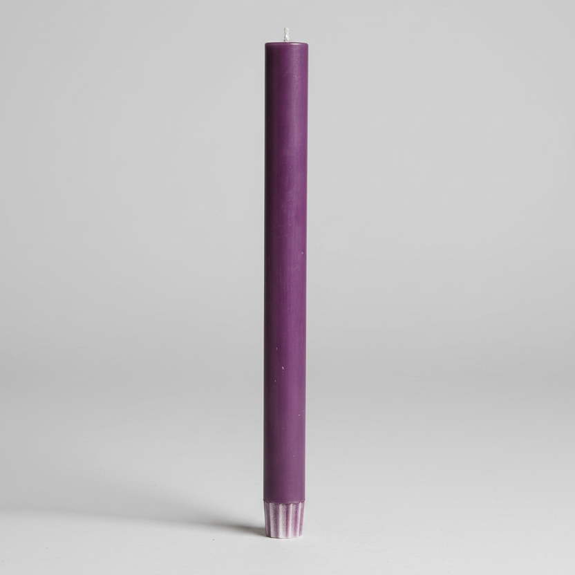 Egg Plant Eco Dinner Candle