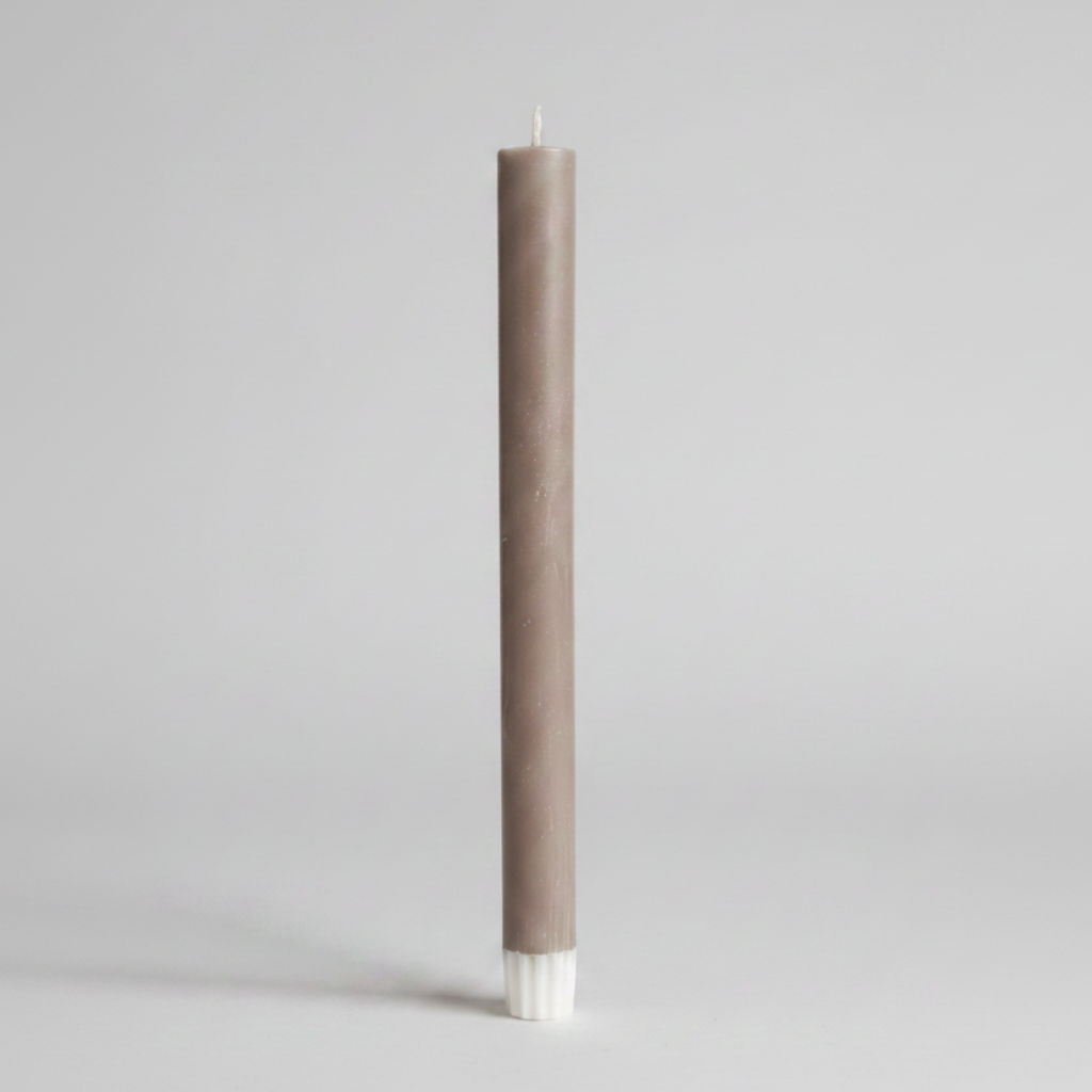 Gull Grey Eco Dinner Candle