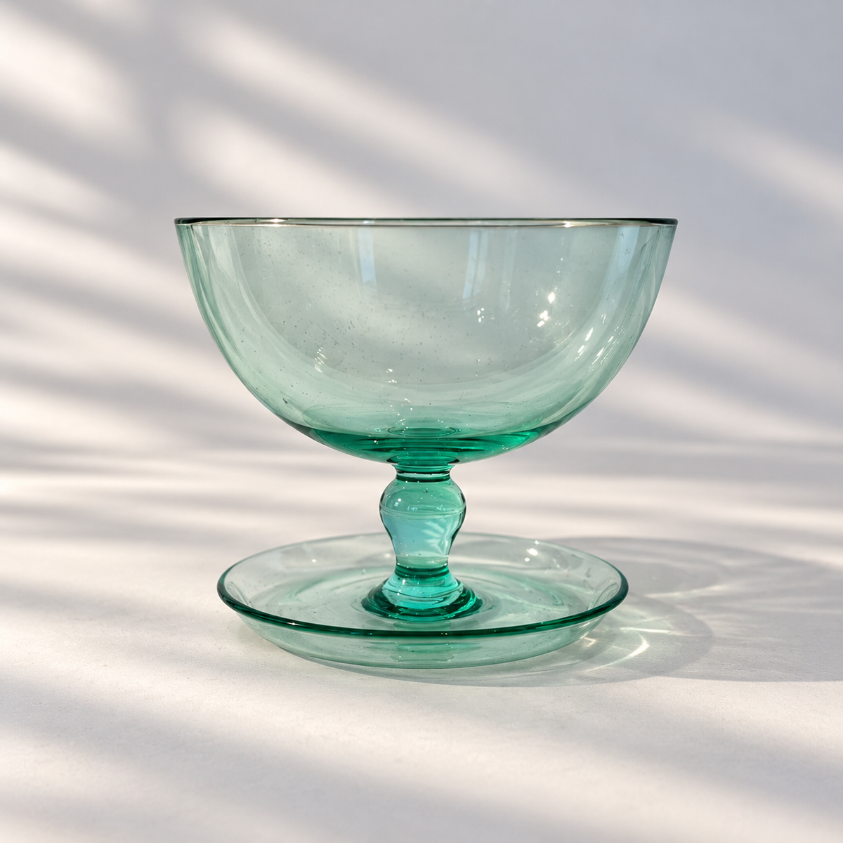 1950s Glass Dessert Bowls - Set of 6