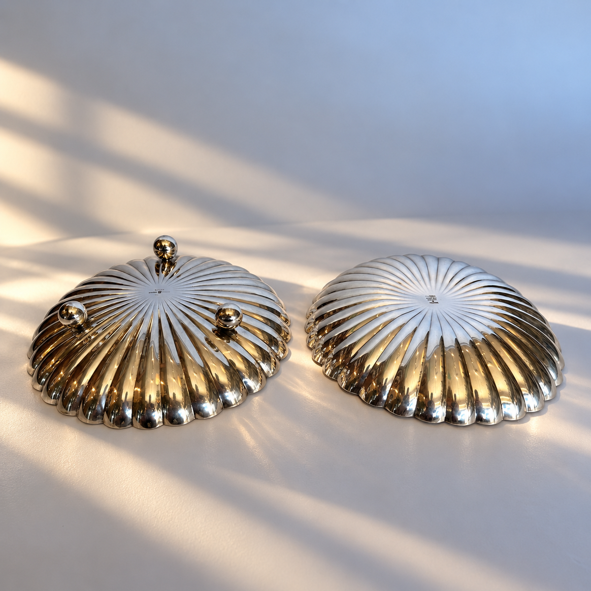 1886 Elkington & Co Silver Plated Centrepiece Dishes