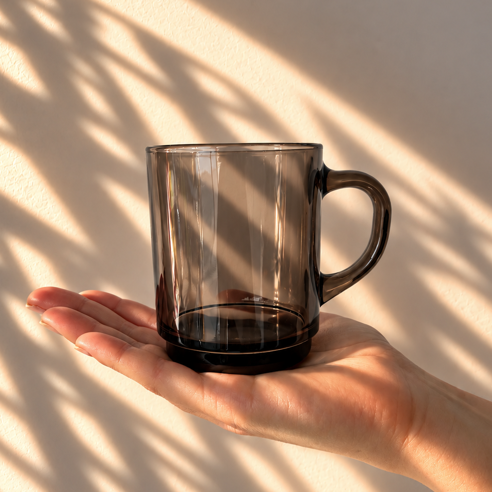 Versailles Coffee Glass Smoke