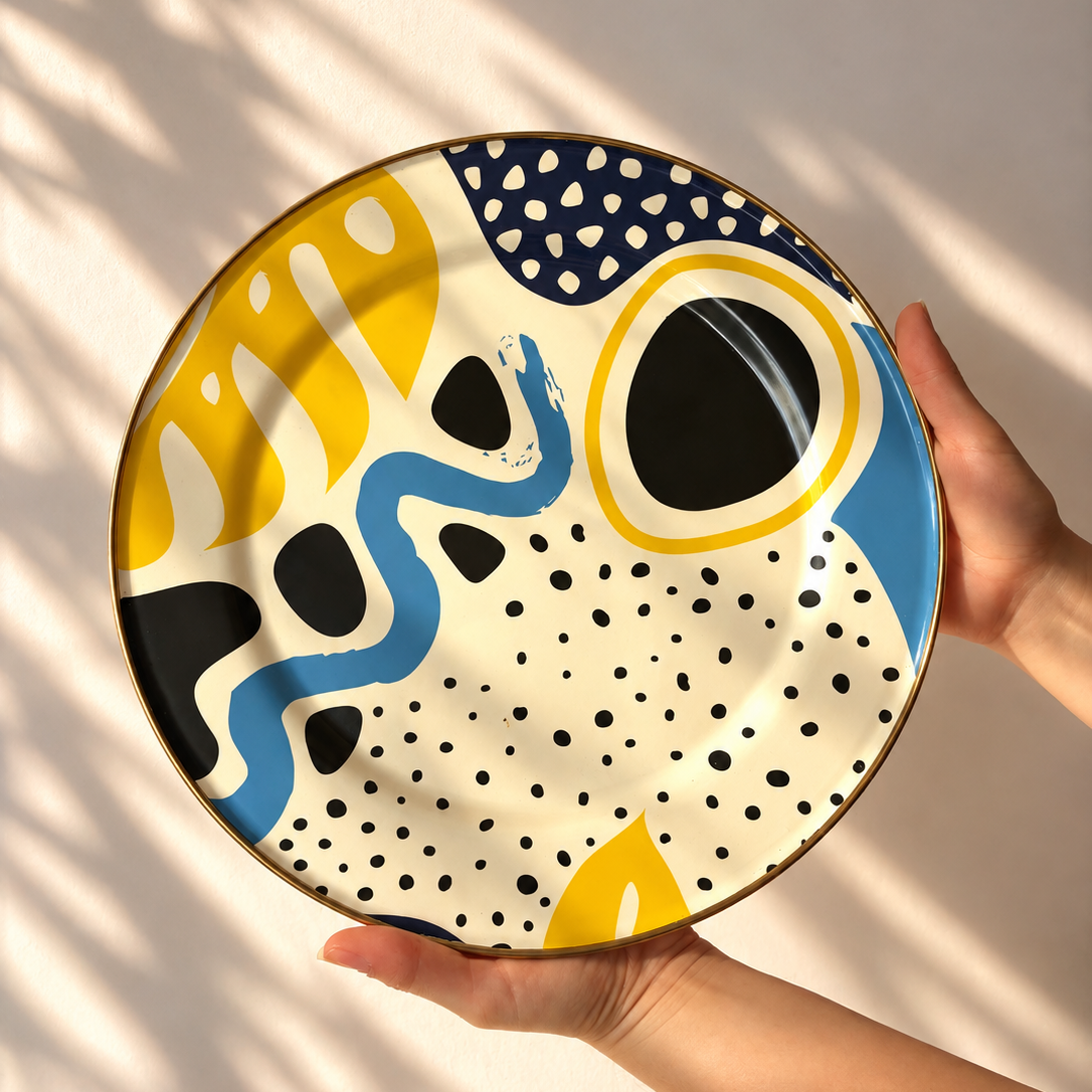 Flashback Serving Plate