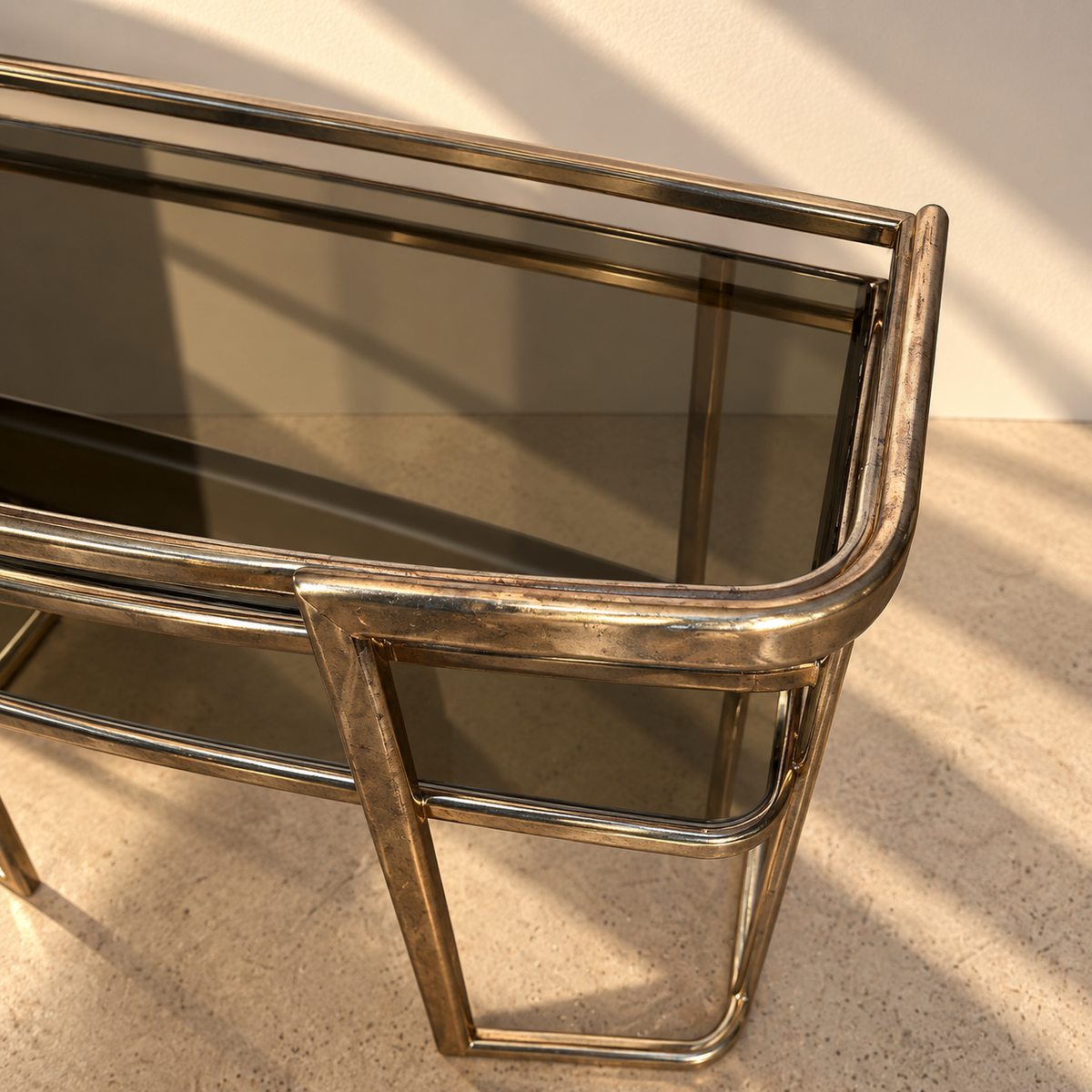 Milo Baughman for Morex, Italy Console