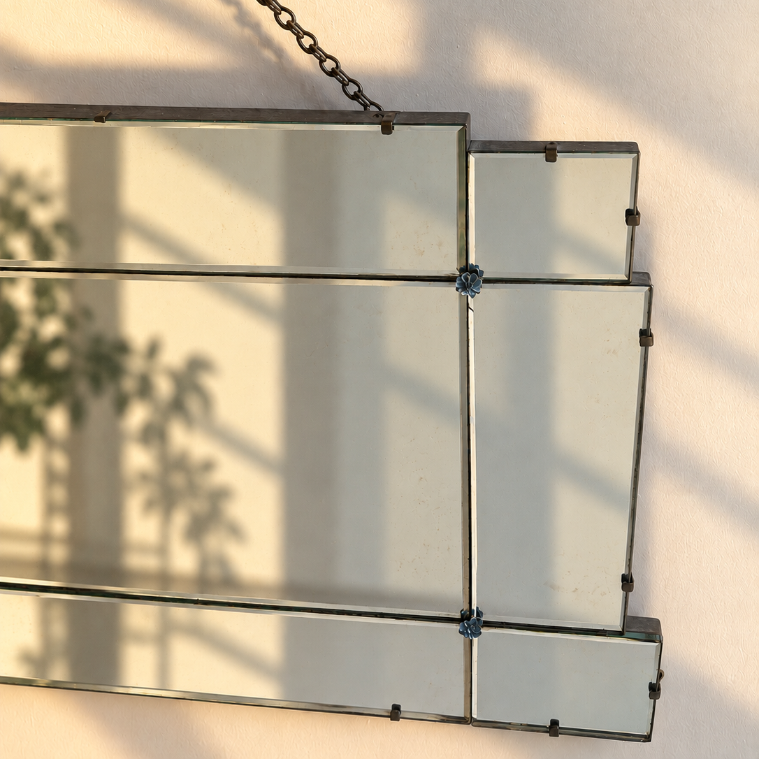 Art Deco Sectional Mirror