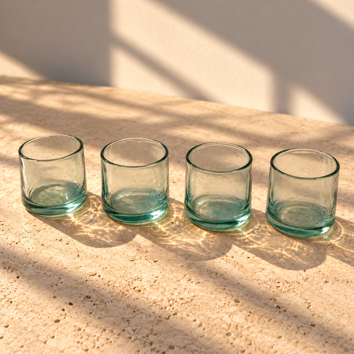 Low Glasses Set of 4