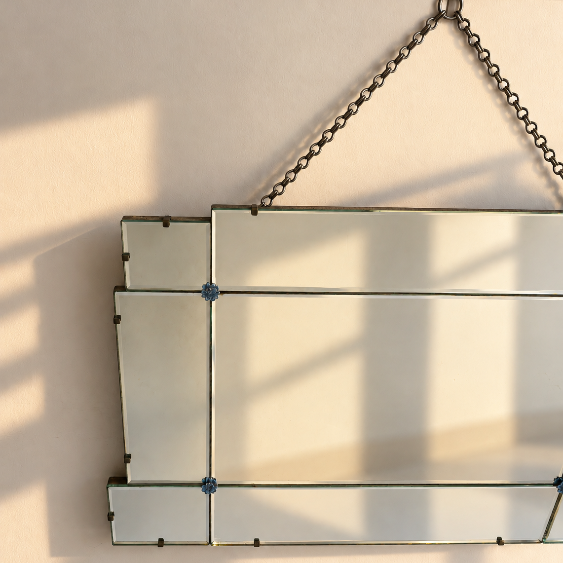 Art Deco Sectional Mirror
