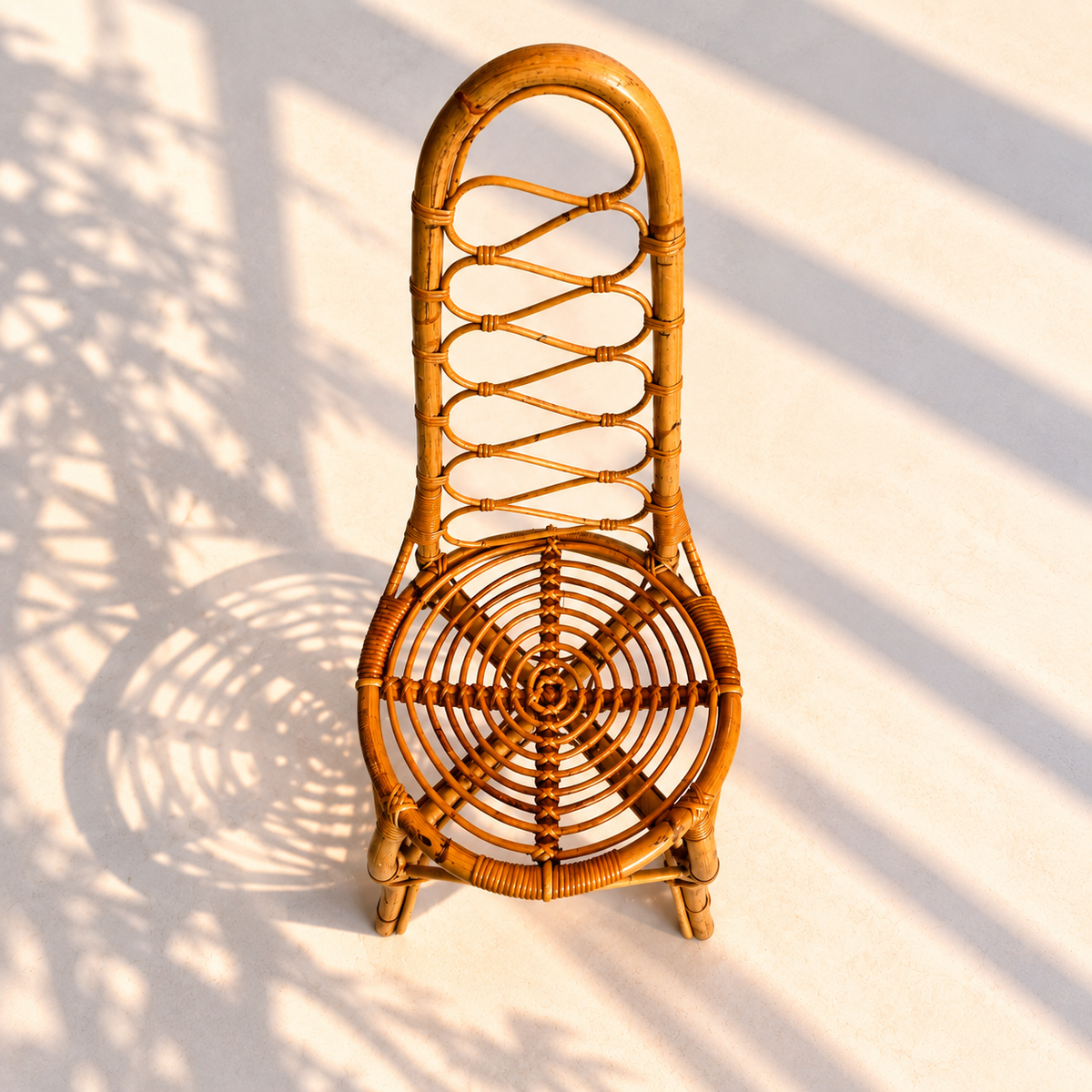 Bonacina bamboo High Back Chair