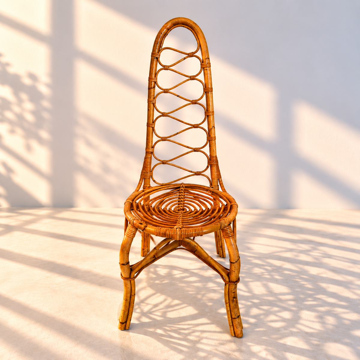 Bonacina bamboo High Back Chair