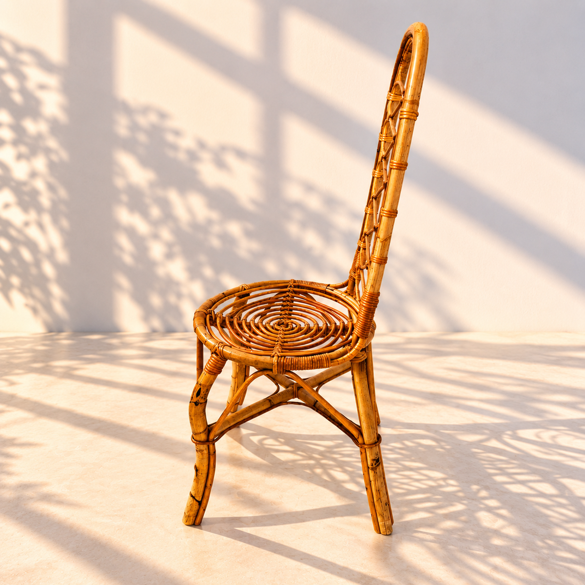 Bonacina bamboo High Back Chair