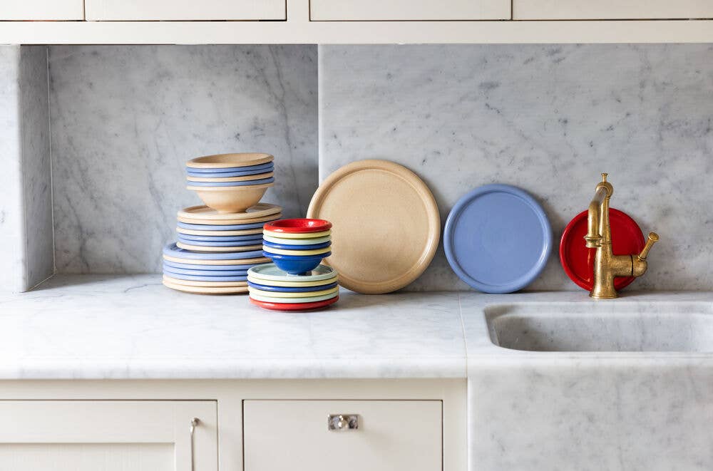 Porto Mini Plate by Byon Studio, Red